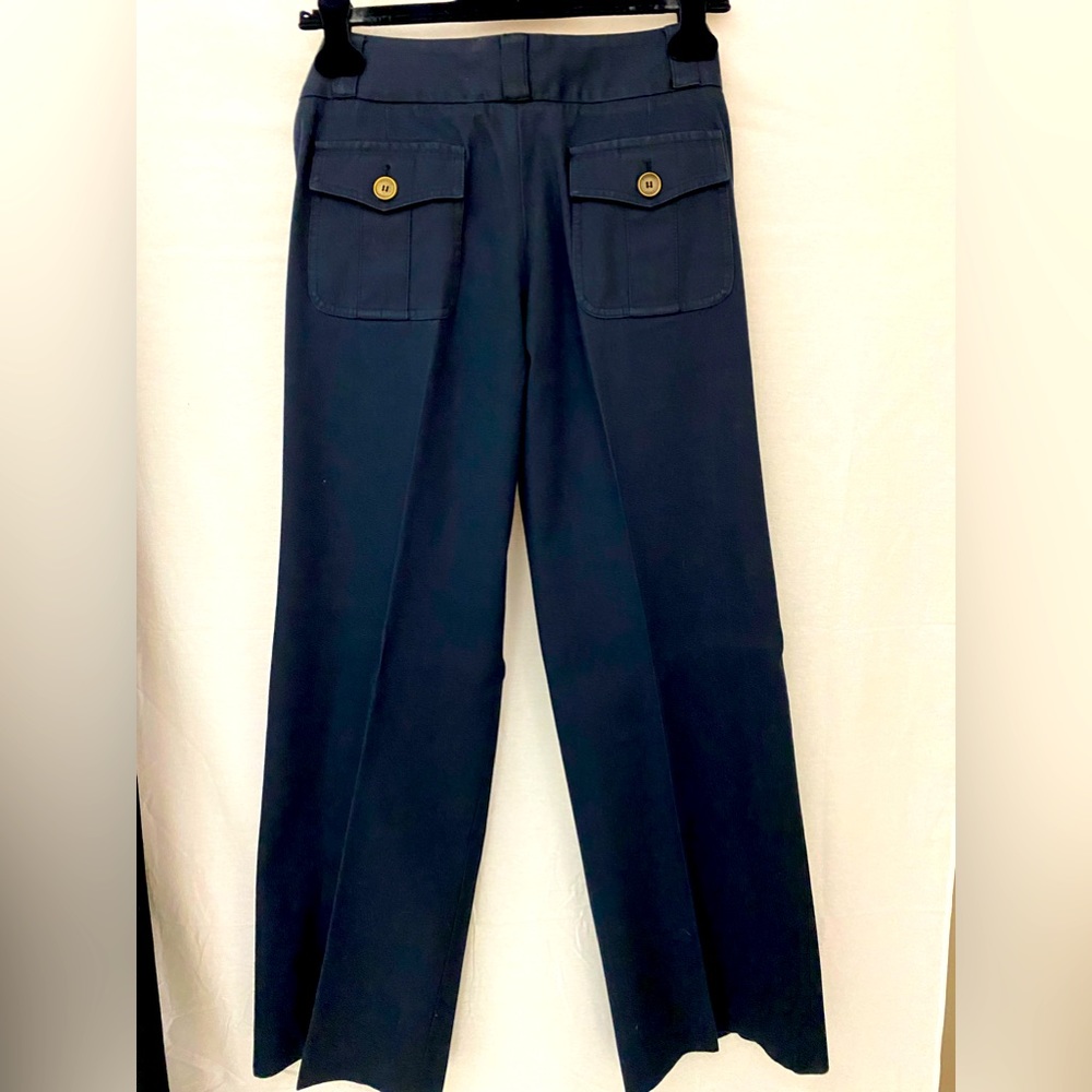 BURBERRY - womens navy slacks